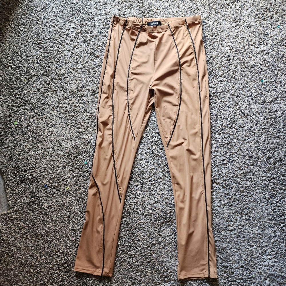 Sorella Shape tan color Piping legging size 1xl - Picture 10 of 10
